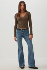 The Idol Fit Low Rise Flare Jean