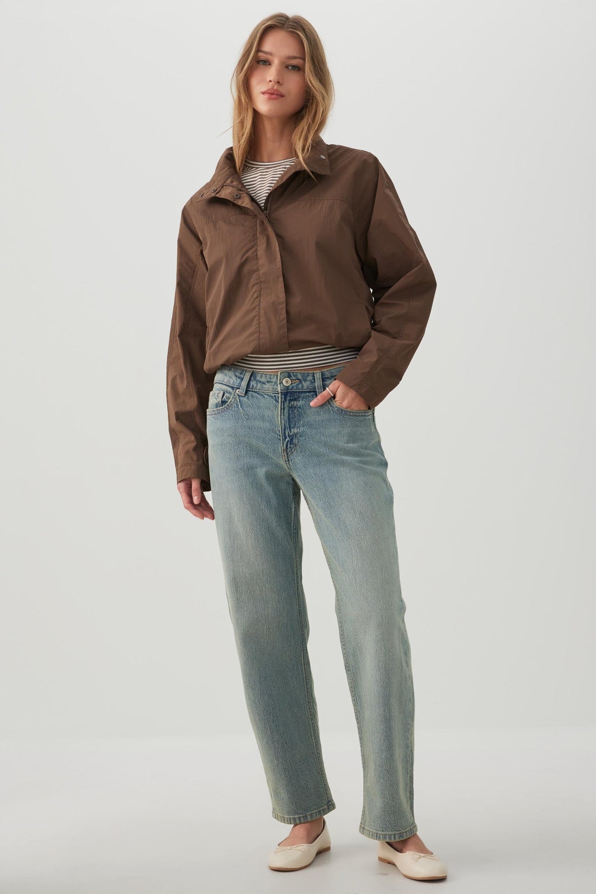 The Cropped Era Fit Ankle Straight Jean