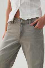The Era Fit Mid Rise Straight Jean