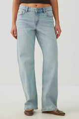 The Era Fit Mid Rise Straight Jean