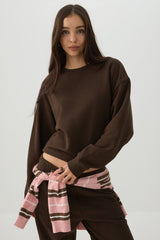 MADESOFTâ¢ Fleece Crew Neck Sweatshirt