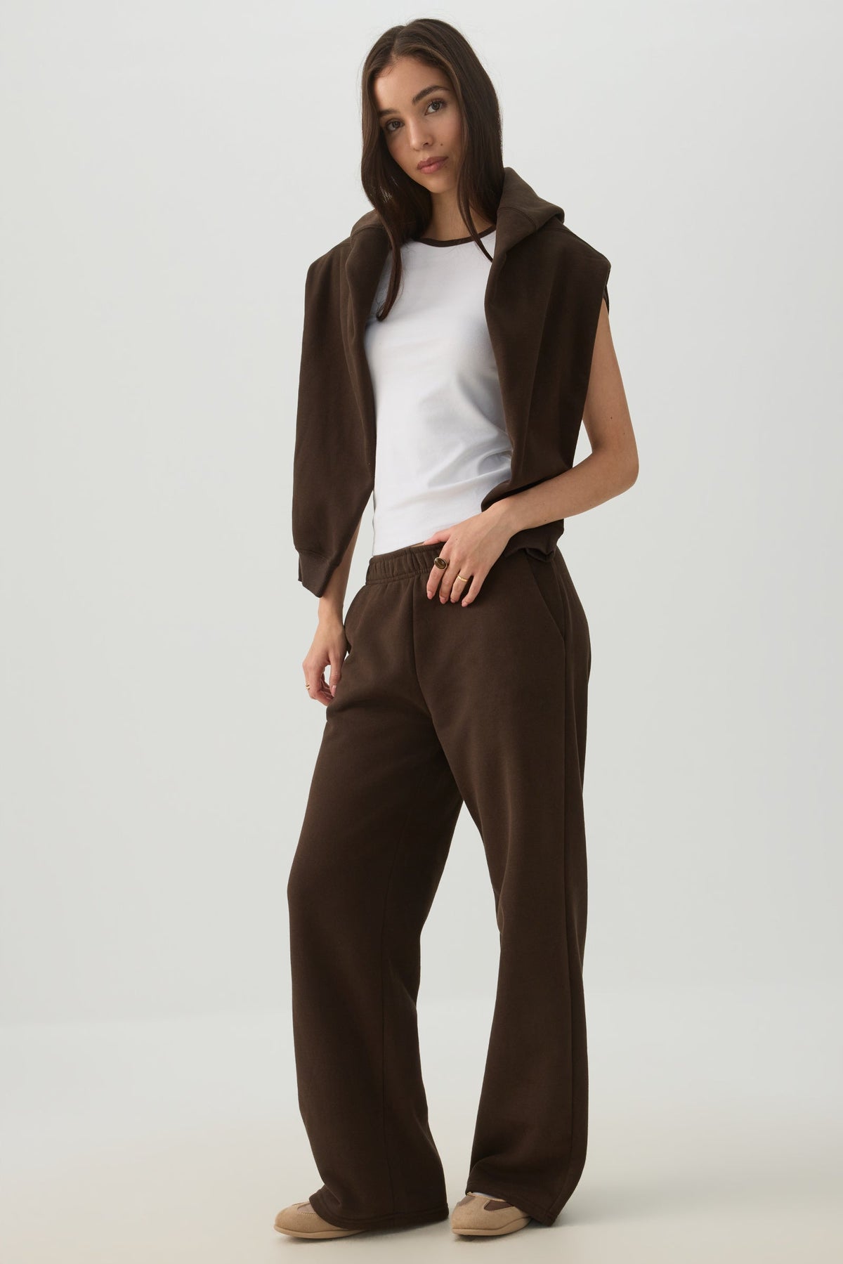 MADESOFTâ¢ Fleece Straight Leg Sweatpants