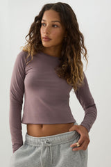 BASICOREâ¢ Fitted Long Sleeve T-Shirt
