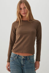 Basicoreâ¢ Fitted Long Sleeve T-Shirt