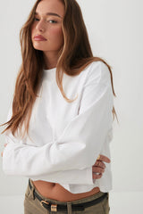 BASICOREâ¢ Boxy Long Sleeve T-Shirt