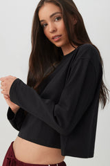 Basicoreâ¢ Boxy Long Sleeve T-Shirt