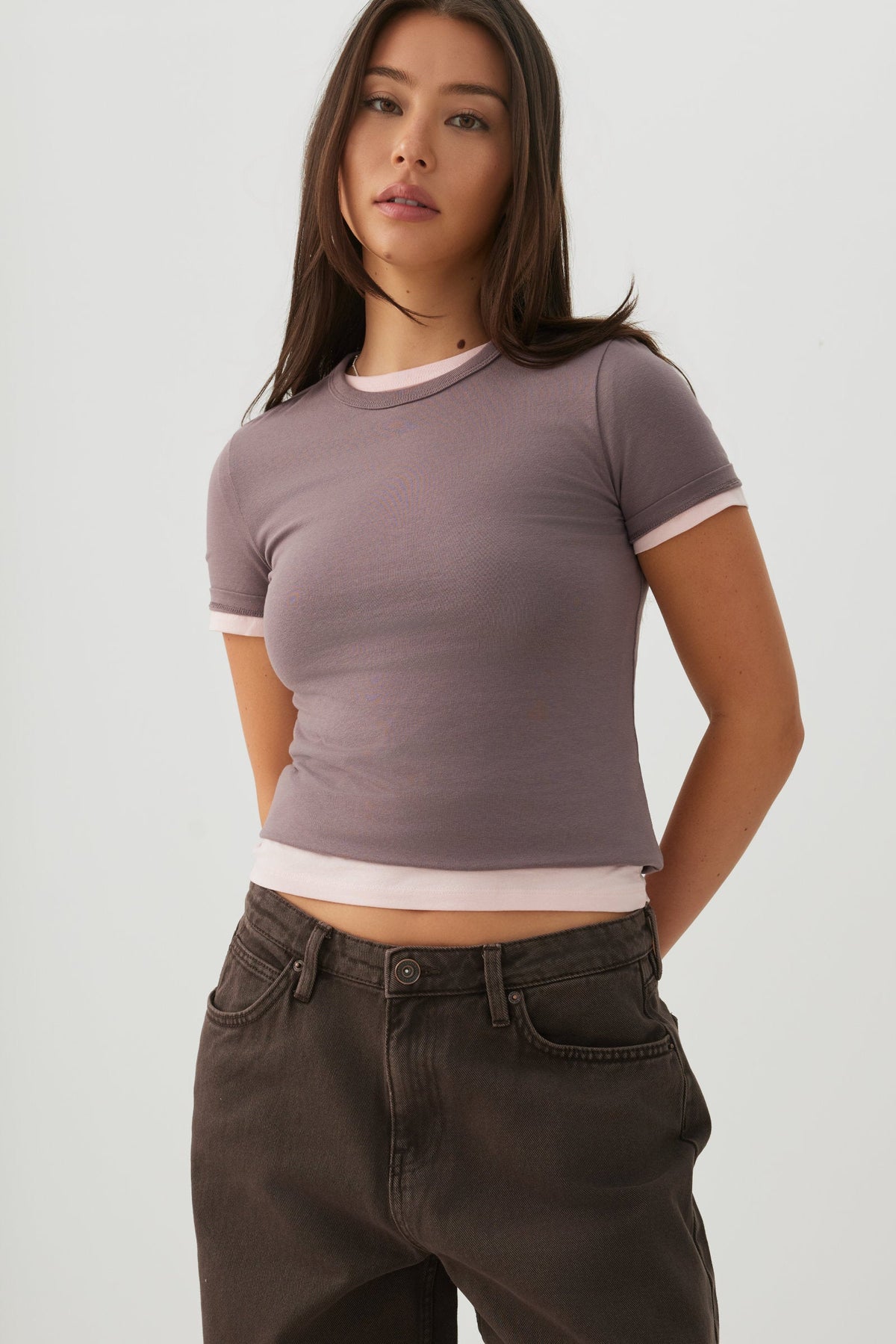 BASICOREâ¢ Fitted T-Shirt