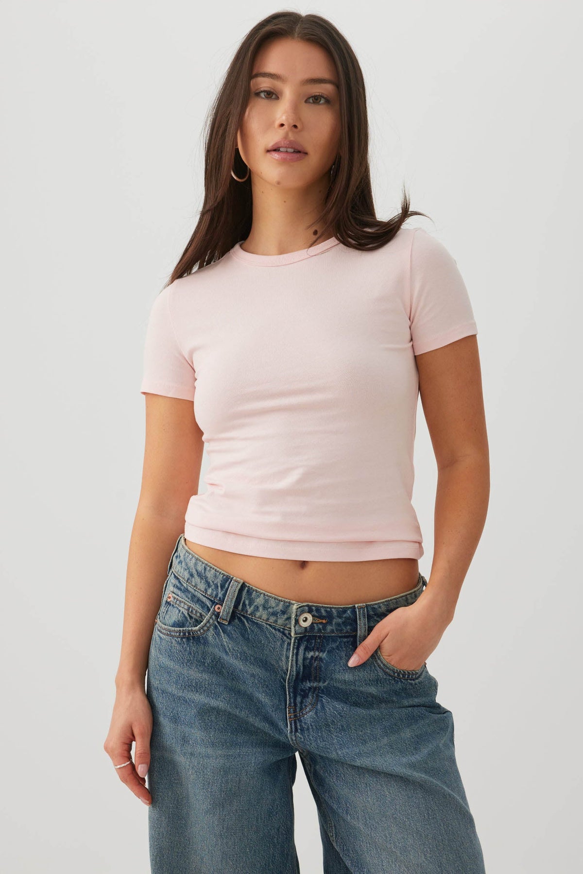 Basicoreâ¢ Fitted T-Shirt