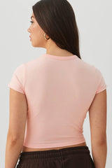 Basicoreâ¢ Crop Cap Sleeve T-Shirt