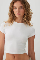 Basicoreâ¢ Crop Cap Sleeve T-Shirt