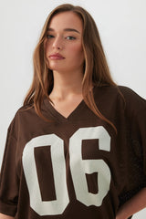 Mesh Graphic T-Shirt