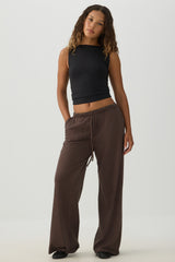 Striped Wide Leg Knit Pants