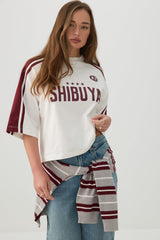Graphic Print Boxy T-Shirt