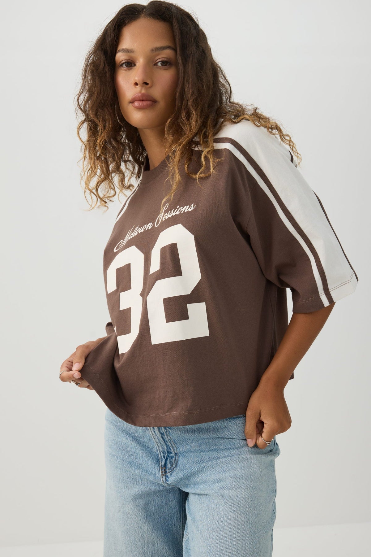 Graphic Print Boxy T-Shirt