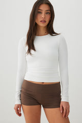 PURAFORMâ¢ Crew Neck Crop T-Shirt