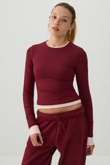 PURAFORMâ¢ Crew Neck Crop T-Shirt