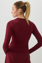 PURAFORMâ¢ Crew Neck Crop T-Shirt