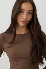 PURAFORMâ¢ Crew Neck Crop T-Shirt