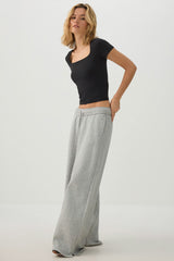 PURAFORMâ¢ Crop Square Neck T-Shirt