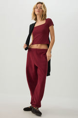 PURAFORMâ¢ Crop Square Neck T-Shirt