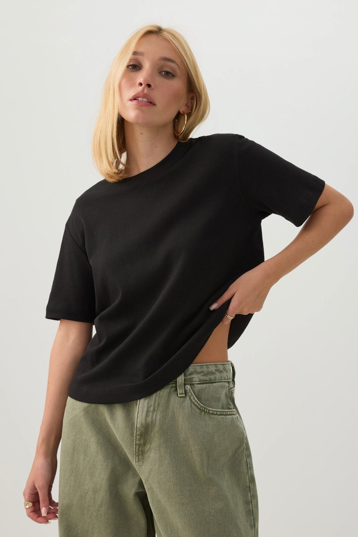 Interlock Crew Neck T-Shirt