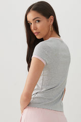 Ringer Crew Neck T-Shirt