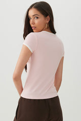 Ringer Crew Neck T-Shirt