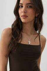 Smoothcoreâ¢ Double Layer Square Neck Tank Top
