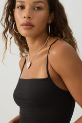 Smoothcoreâ¢ Double Layer Square Neck Tank Top
