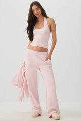 Smoothcoreâ¢ Basic Halter Crop Tank Top