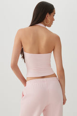 Smoothcoreâ¢ Basic Halter Crop Tank Top