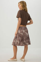 Mesh Midi Skirt