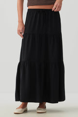 Tiered Maxi Skirt
