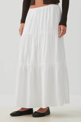 Tiered Maxi Skirt