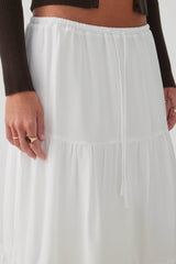 Tiered Maxi Skirt