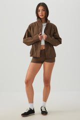 Oversized Windbreaker Jacket