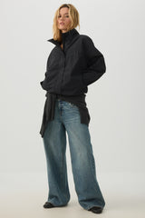 Oversized Windbreaker Jacket