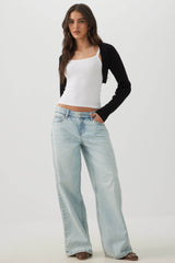 Ultra Crop Rib Bolero