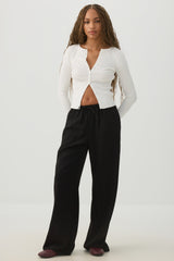 Slim Fit Button Front Cardigan