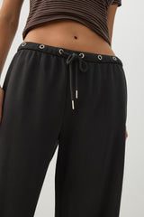 French Terry Flare Knit Pants