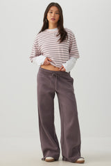 MADESOFTâ¢ Fleece Wide Leg Sweatpants