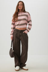 The Muse Fit Mid Rise Baggy Pants