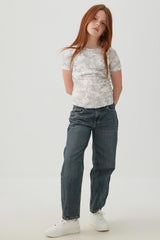 Foliage Print Baby Tee