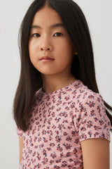 Floral Print Baby Tee