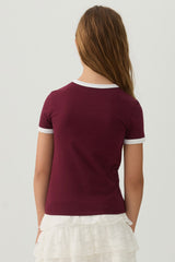 Graphic Ringer T-Shirt