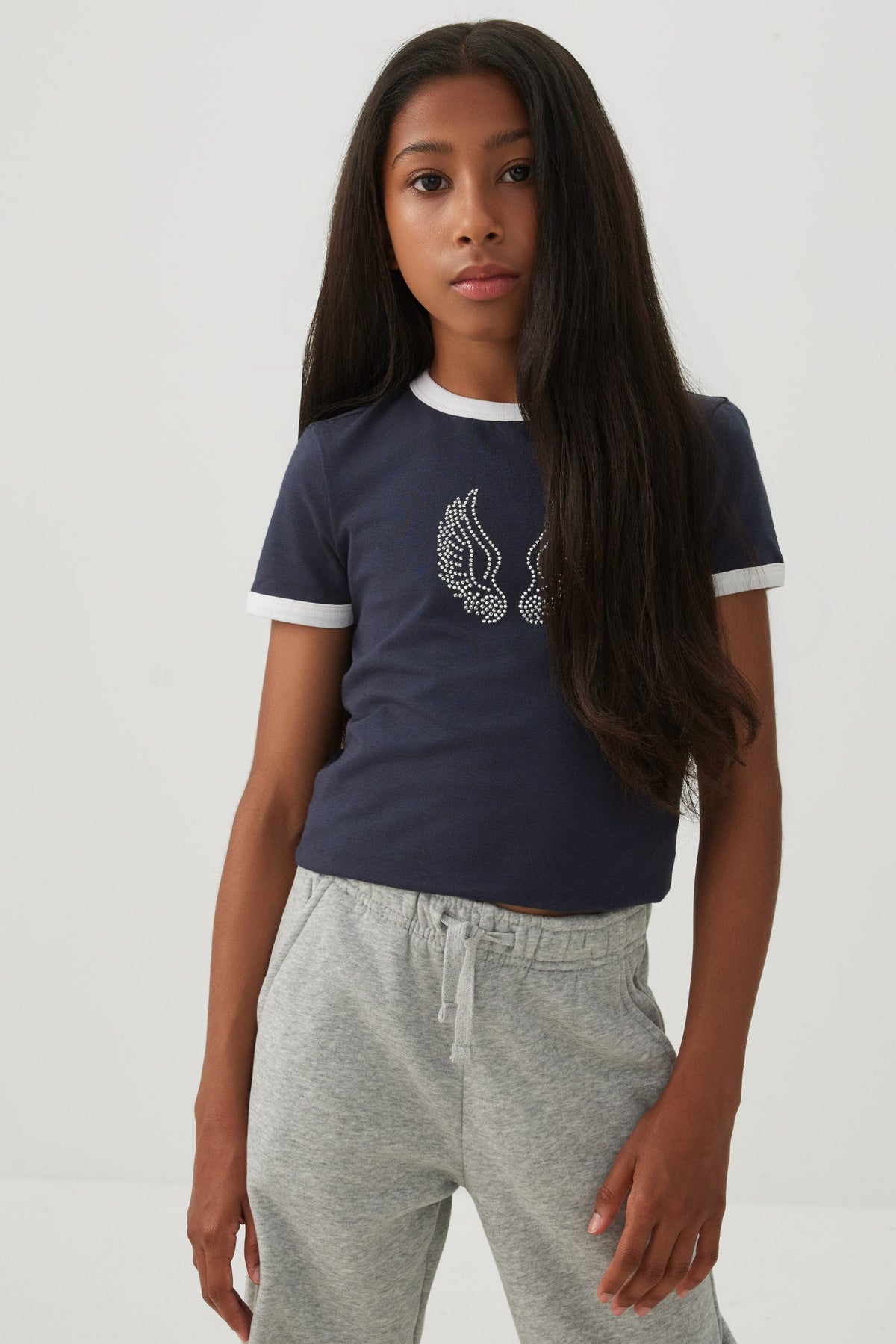 Graphic Ringer T-Shirt