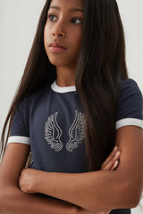 Graphic Ringer T-Shirt