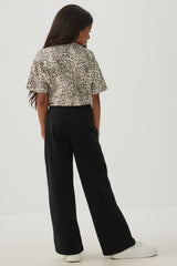MADESOFTâ¢ Fleece Wide Leg Sweatpants