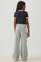 MADESOFTâ¢ Fleece Wide Leg Sweatpants