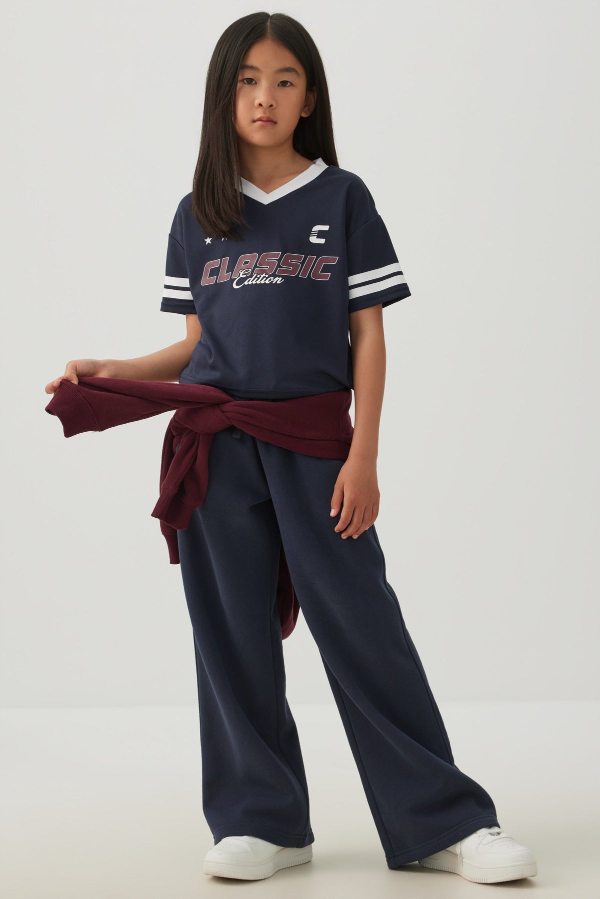MADESOFTâ¢ Fleece Wide Leg Sweatpants